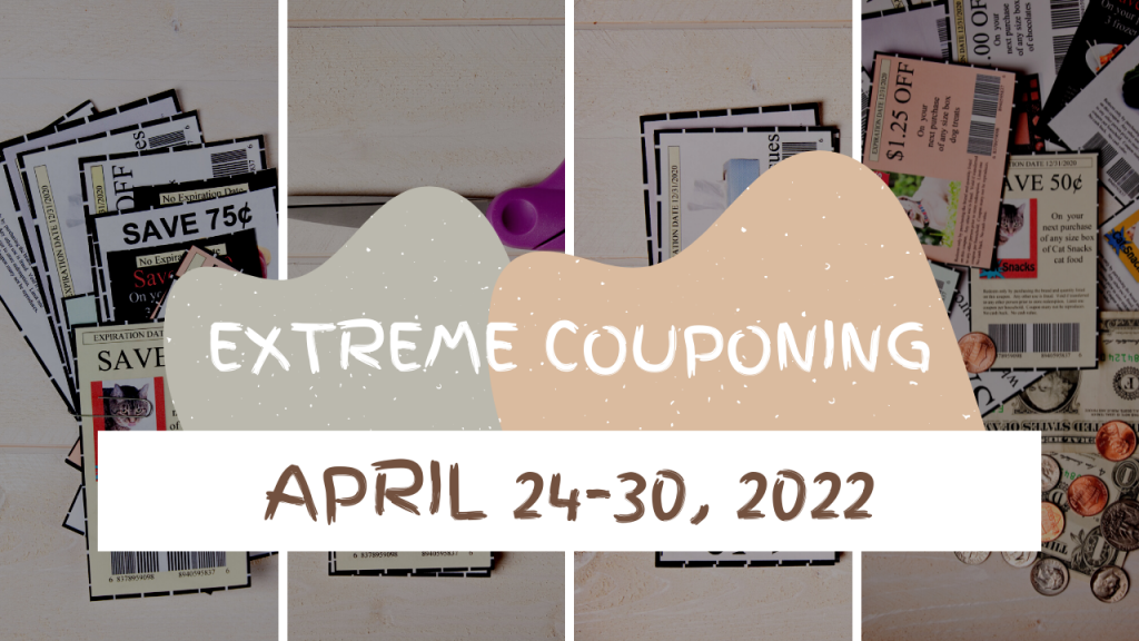 Extreme couponing cover photo for weekly blog